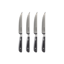 Load image into Gallery viewer, Messermeister Avanta Damascus Fine Edge Steak Knife Set - 4 Piece [Online Only]
