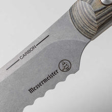 Load image into Gallery viewer, Messermeister Carbon Scalloped Knife - 9" [Online Only]
