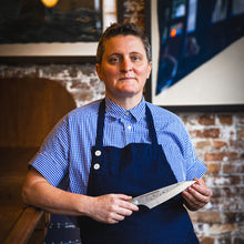 Load image into Gallery viewer, Messermeister Chef April Bloomfield Carbon Chef's Knife - 6.5" [Online Only]
