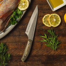 Load image into Gallery viewer, Messermeister Chef April Bloomfield Carbon Chef's Knife - 6.5" [Online Only]
