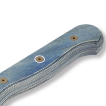 Load image into Gallery viewer, Messermeister Custom Blue Scalloped Offset Knife - 8" [Online Only]
