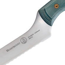 Load image into Gallery viewer, Messermeister Custom Blue Scalloped Offset Knife - 8" [Online Only]
