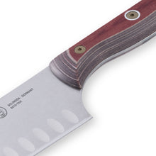 Load image into Gallery viewer, Messermeister Custom Red Kullens Santoku Knife - 7" [Online Only]
