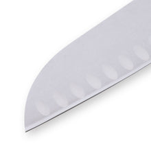 Load image into Gallery viewer, Messermeister Custom Red Kullens Santoku Knife - 7" [Online Only]
