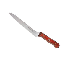Load image into Gallery viewer, Messermeister Custom Red Scalloped Offset Knife - 8" [Online Only]
