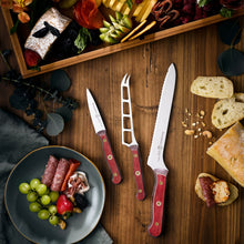 Load image into Gallery viewer, Messermeister Custom Red Cheese &amp; Tomato Knife - 5" [Online Only]
