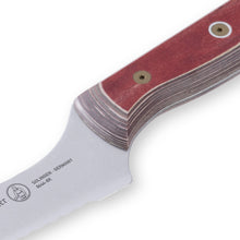 Load image into Gallery viewer, Messermeister Custom Red Scalloped Offset Knife - 8" [Online Only]
