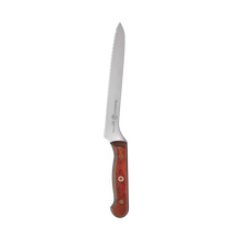 Load image into Gallery viewer, Messermeister Custom Red Scalloped Offset Knife - 8" [Online Only]
