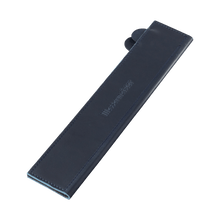 Load image into Gallery viewer, Messermeister Midnight Navy Leather Magnetic Edge-Guard - 10.5" [Online Only]
