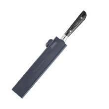 Load image into Gallery viewer, Messermeister Midnight Navy Leather Magnetic Edge-Guard - 10.5" [Online Only]
