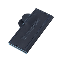 Load image into Gallery viewer, Messermeister Midnight Navy Leather Magnetic Edge-Guard - 4" [Online Only]
