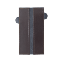 Load image into Gallery viewer, Messermeister Midnight Navy Leather Magnetic Edge-Guard - 6.5" [Online Only]
