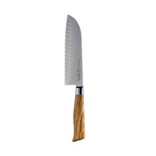 Load image into Gallery viewer, Oliva Elite Kullens Santoku Knife - 7" [Online Only]
