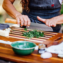 Load image into Gallery viewer, Oliva Elite Kullens Santoku Knife - 7" [Online Only]
