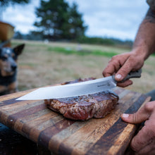 Load image into Gallery viewer, Messermeister Overland Chef Leather Knife Roll Set - 6 Piece [Online Only]
