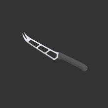Load image into Gallery viewer, Messermeister Petite Messer Black Cheese &amp; Tomato Knife - 6" [Online Only]

