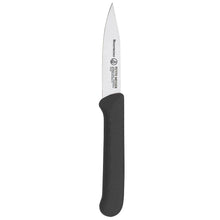 Load image into Gallery viewer, Messermeister Black Clip Point Parer with Matching Sheath - 3" [Online Only]
