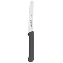 Load image into Gallery viewer, Messermeister Black Serrated Tomato Knife with Matching Sheath - 4.5" [Online Only]
