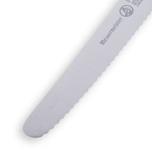 Load image into Gallery viewer, Messermeister Black Serrated Tomato Knife with Matching Sheath - 4.5" [Online Only]

