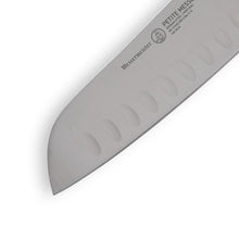 Load image into Gallery viewer, Messermeister Petite Messer Orange Kullens Santoku Knife - 5" [Online Only]
