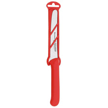 Load image into Gallery viewer, Messermeister Red Serrated Tomato Knife with Matching Sheath - 4.5" [Online Only]
