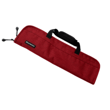 Load image into Gallery viewer, Messermeister Preservation Heather Red Knife Roll - 5 Pocket [Online Only]
