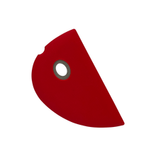 Load image into Gallery viewer, Messermeister Red Mini Silicone Bowl Scraper [Online Only]
