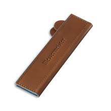Load image into Gallery viewer, Messermeister Saddle Brown Leather Magnetic Edge-Guard - 6.5" [Online Only]
