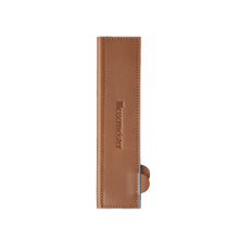 Load image into Gallery viewer, Messermeister Saddle Brown Leather Magnetic Edge-Guard - 8.5" [Online Only]
