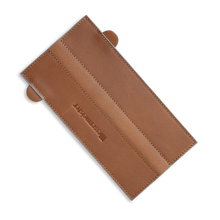 Load image into Gallery viewer, Messermeister Saddle Brown Leather Magnetic Edge-Guard - 8.5" [Online Only]

