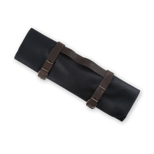 Load image into Gallery viewer, Messermeister Vintage Leather Black Knife Roll - 7 Pocket [Online Only]
