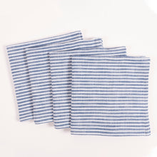 Load image into Gallery viewer, Monaco Striped Cloth Dinner Napkins-Assorted Colors [Online Only]
