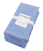 Load image into Gallery viewer, Overbrook Chambray Napkins [Online Only]
