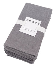 Load image into Gallery viewer, Overbrook Chambray Napkins [Online Only]
