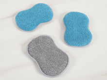 Load image into Gallery viewer, Clean It Set of 3 Dual Sided Utility Sponges-Assorted Colors [Online Only]
