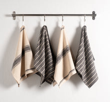 Load image into Gallery viewer, KAF Home Firenze Natural Rustic Farmhouse Slubbed Kitchen Towels [Online Only]
