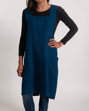 Load image into Gallery viewer, KAF Home Firenze 100% Stone Washed Linen  Cross Back Smock Apron-Assorted Colors [Online Only]
