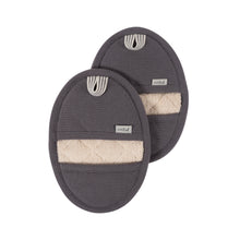 Load image into Gallery viewer, KAF Home Rooted Sustainable Set Of 2 Pot Grabbers-Assorted Colors [Online Only]
