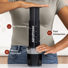 Load image into Gallery viewer, AeroPress XL Coffee Maker &amp; XL Paper Micro-Filters Bundle [Online Only]

