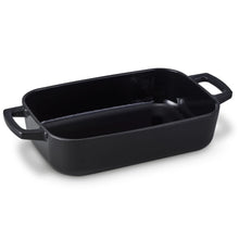 Load image into Gallery viewer, Alva Cast Enamel Roasting Pan Black— 12x8” [Online Only]
