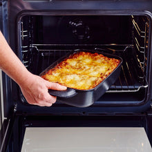 Load image into Gallery viewer, Alva Cast Enamel Roasting Pan Black— 12x8” [Online Only]
