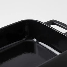 Load image into Gallery viewer, Alva Cast Enamel Roasting Pan Black— 12x8” [Online Only]
