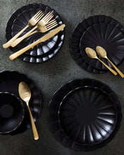 Load image into Gallery viewer, Lafayette Noir Stoneware Pasta Bowl, Set of 4 [Online Only]
