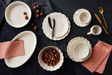 Load image into Gallery viewer, Lafayette Pearl White Stoneware Salad Bowl, Set of 4 [Online Only]
