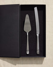Load image into Gallery viewer, Oslo Matte Stainless Steel 2 Piece Cake Service Set [Online Only]
