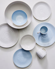 Load image into Gallery viewer, Lines Blue Stoneware Cereal Bowl, Set of 4 [Online Only]
