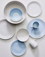 Load image into Gallery viewer, Lines White Stoneware Mug, Set of 4 [Online Only]
