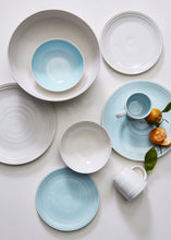 Load image into Gallery viewer, Lines Blue Stoneware Cereal Bowl, Set of 4 [Online Only]
