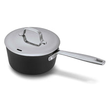 Load image into Gallery viewer, Alva Non-Stick Saucepan with Lid Black— 2 QT. [Online Only]
