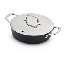 Load image into Gallery viewer, Alva Non-Stick Sauté Pan with Lid — 3.5-QT. Black [Online Only]
